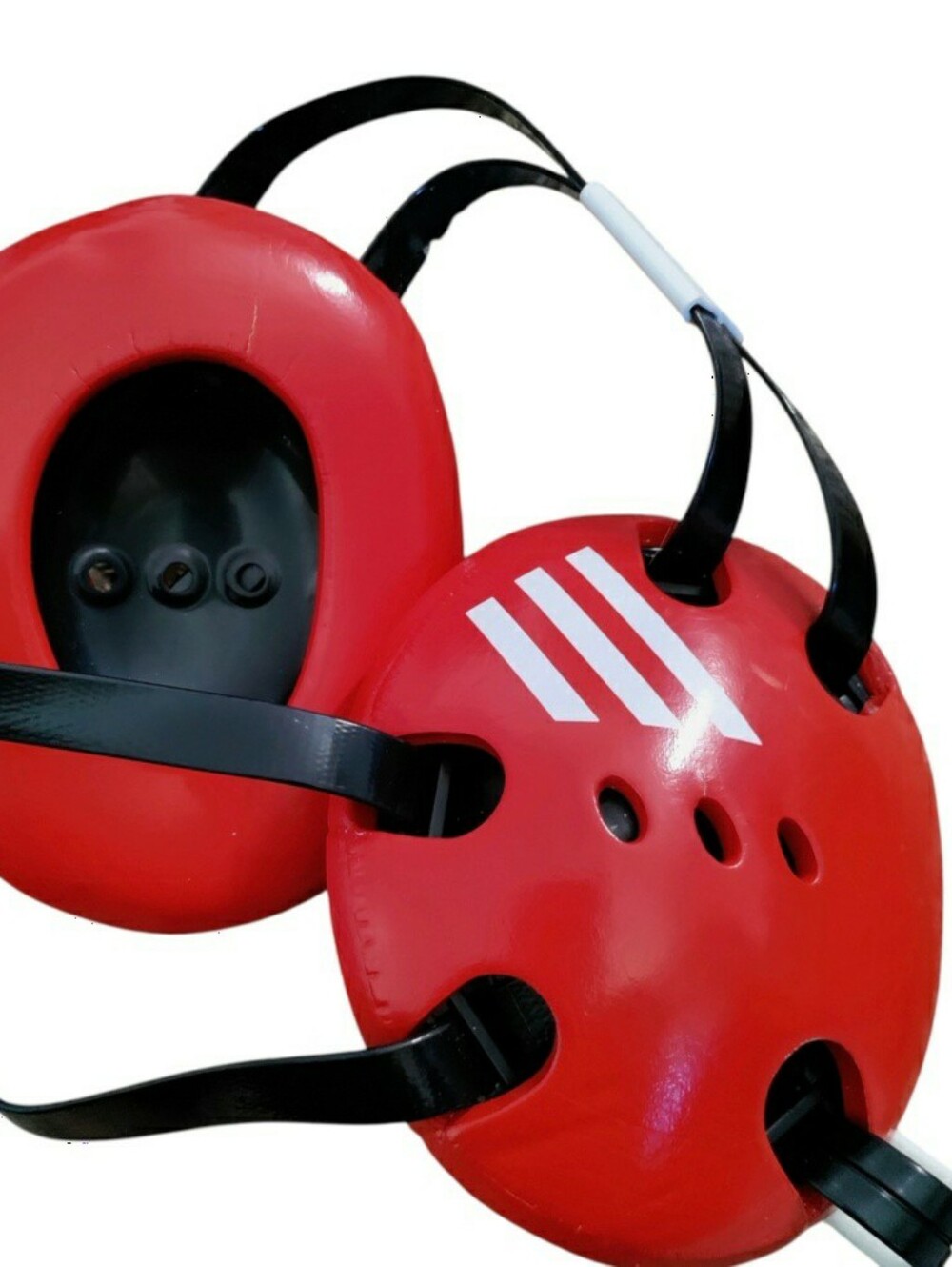 Adidas Response Ear Guards Wrestling Sports Stripe